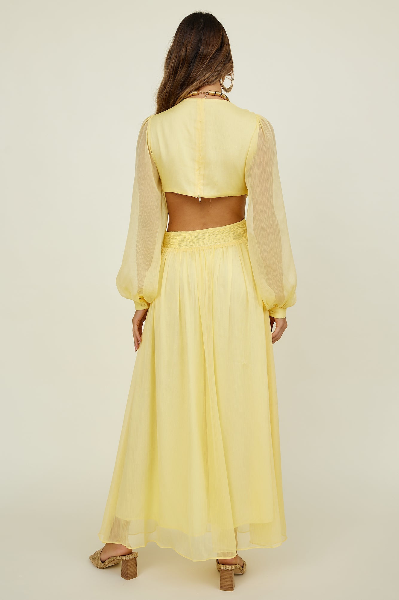 Celsius Maxi Dress Yellow