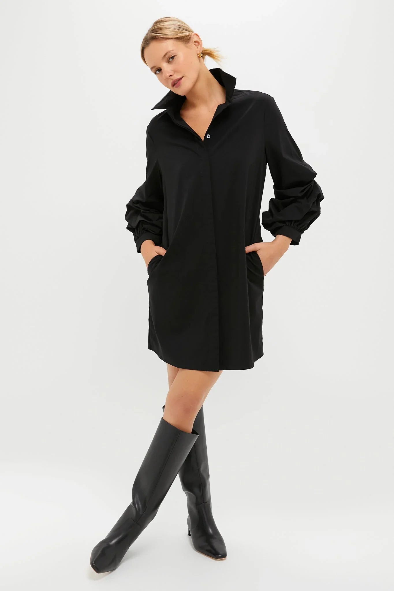 Black Alessia Mini Dress