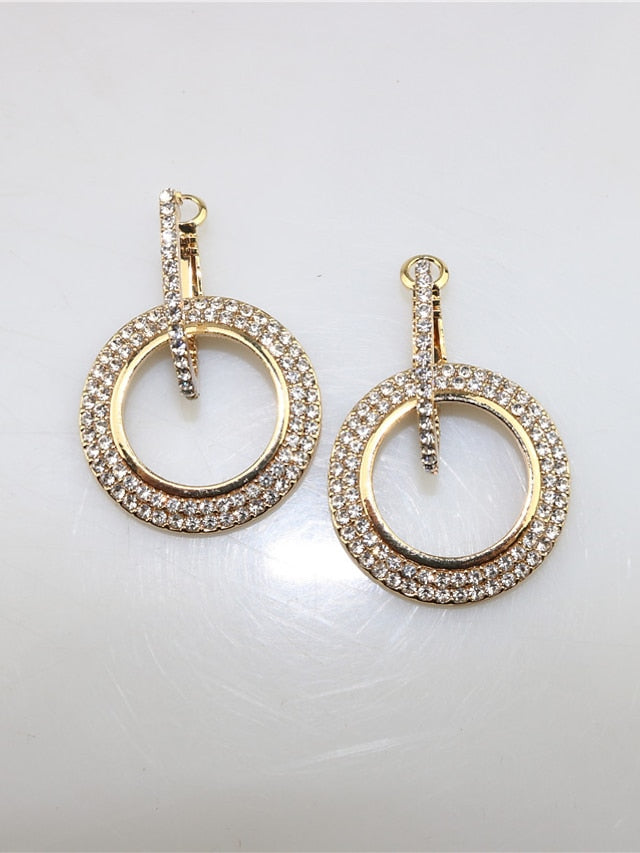 Earrings Chic & Modern Party Geometry Earring / Wedding / Gold / Silver / Fall / Winter for Women