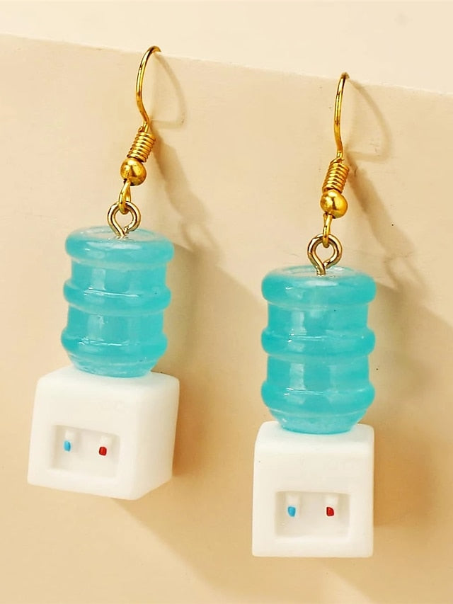 1 Pair Drop Earrings Earrings For Office Work Gift Plastics for Women