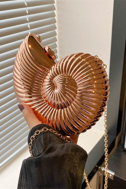 Acrylic Crossbody Bag Summer Conch Evening Bag