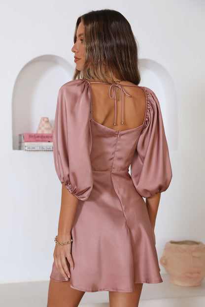 Ready For Love Dress Rose