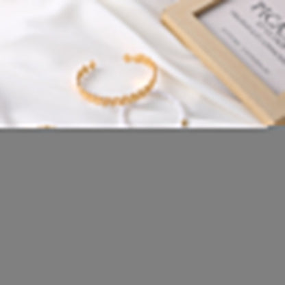 Daily Vintage Solid Pearl Bracelets Five Piece Set