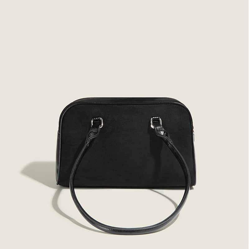 Casual Vintage Solid Pocket Zipper Bags