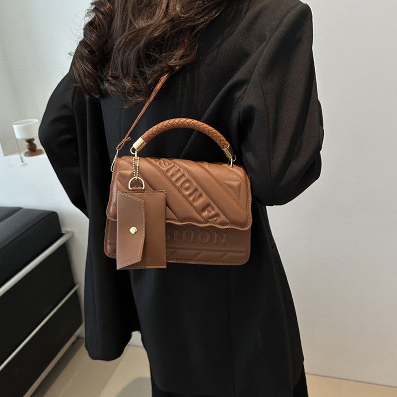 Casual Simplicity Letter Patchwork Bags(5 Colors)