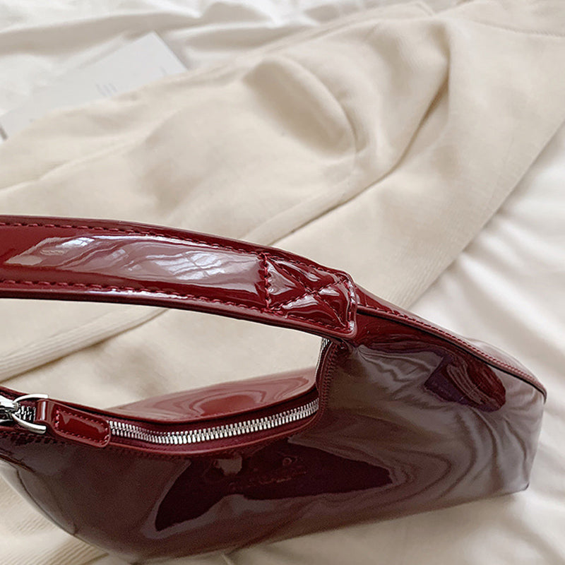 Casual Solid Color Patchwork Zipper Bags(3 Colors)