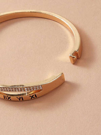 1pc Rhinestone Decor Bracelet for Women