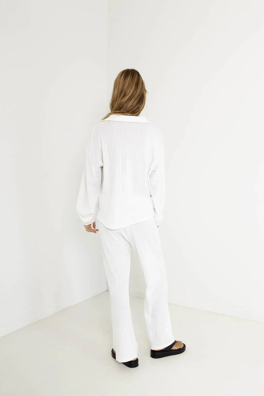 Avery Pant - White