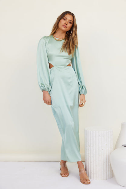 Under The Shade Maxi Dress Sage