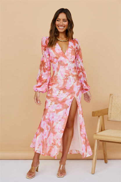 Celeste Maxi Dress Floral