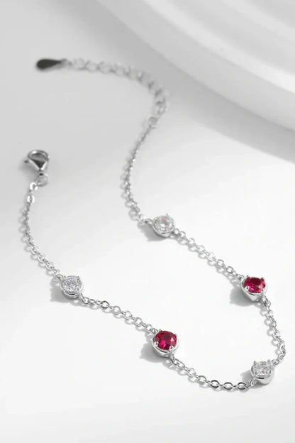 Scarlet Glow Bracelet