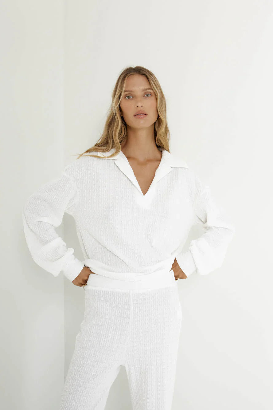 Avery Jumper - White