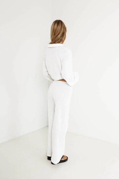 Avery Pant - White