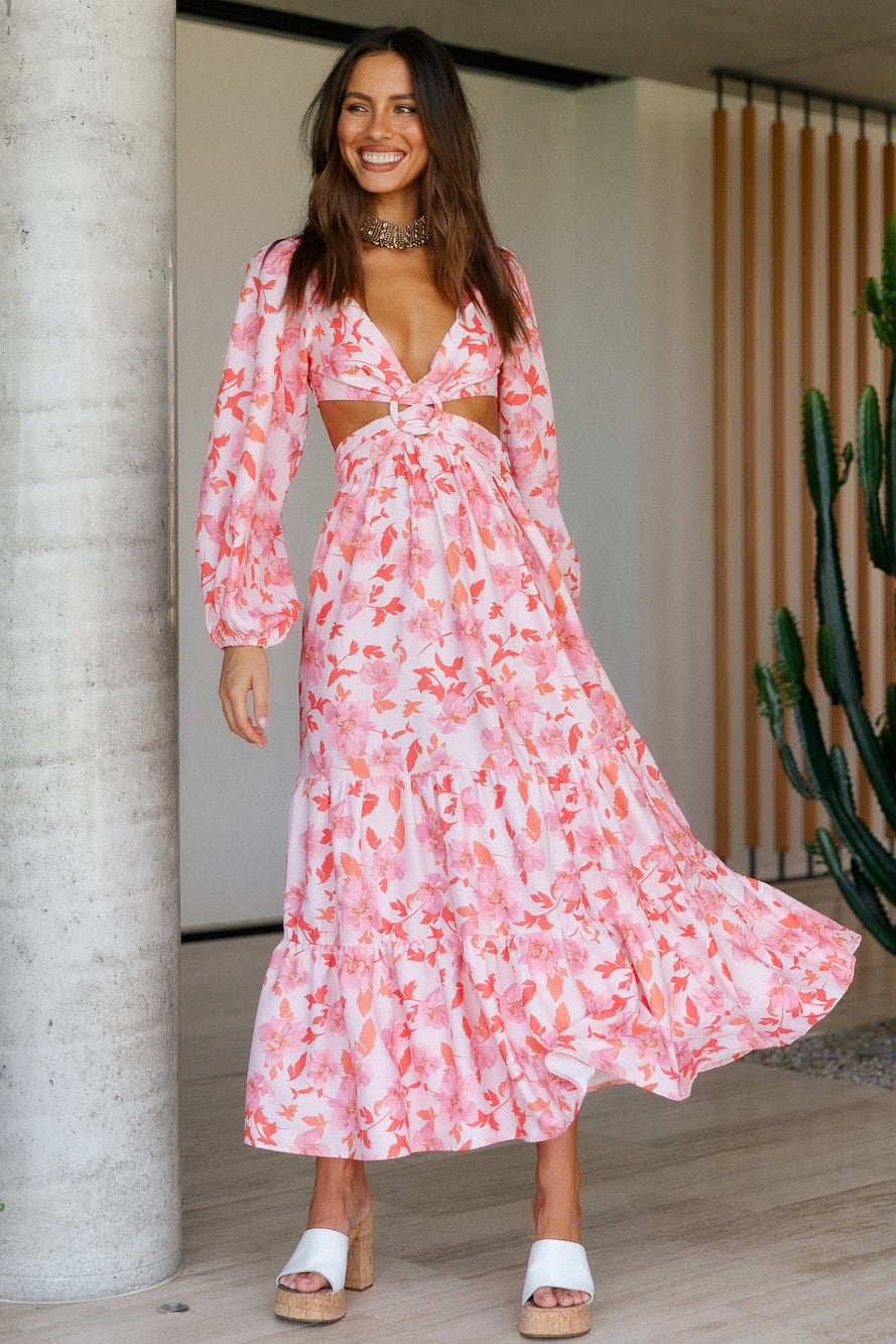 Better Part Maxi Dress Pink