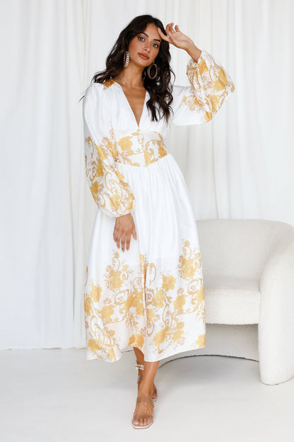Leila Maxi Dress Floral