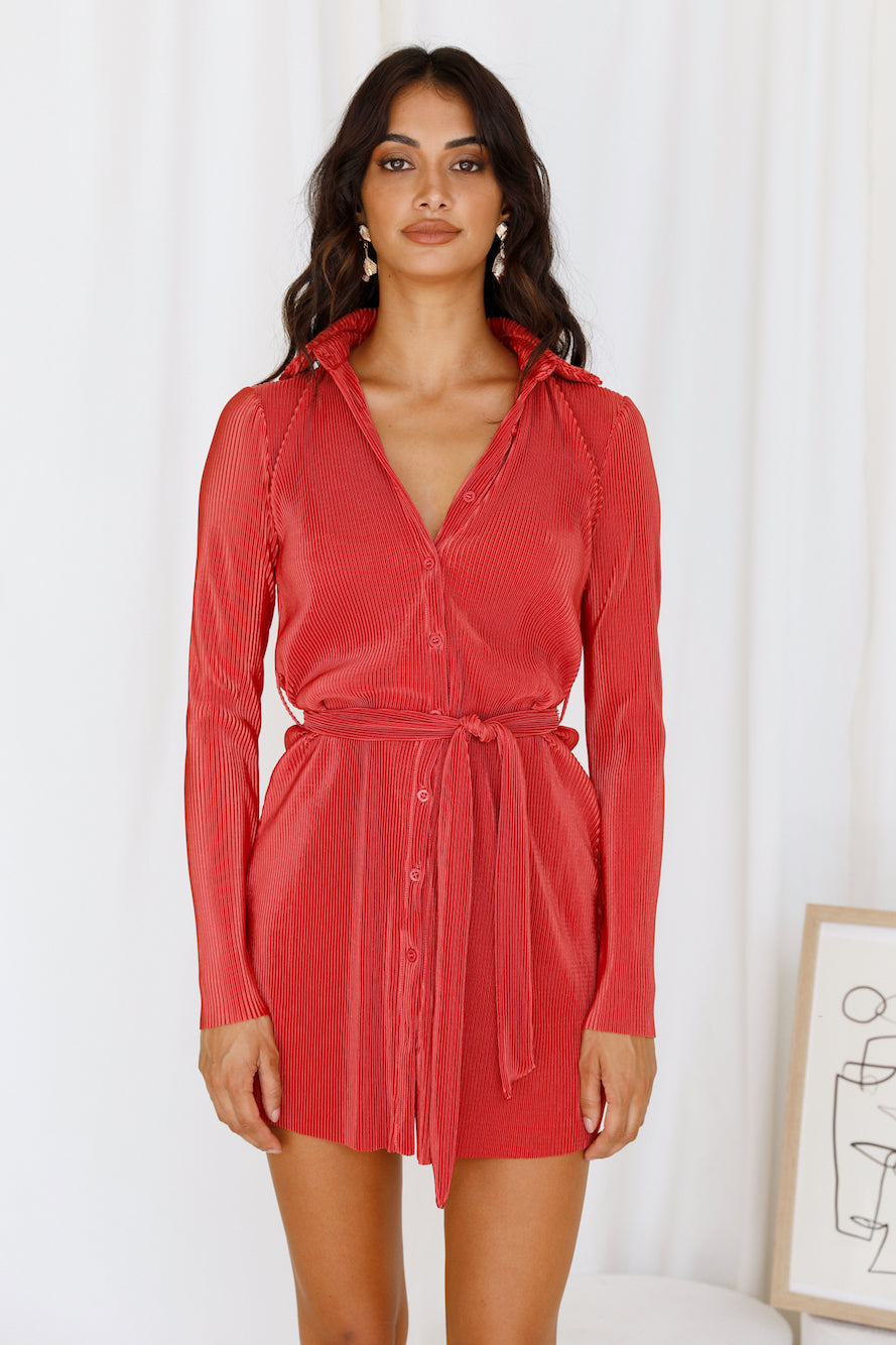 Aricia Dress Red