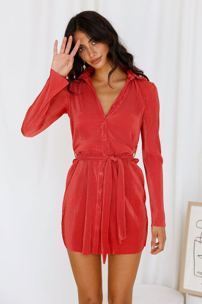 Aricia Dress Red