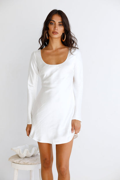 Loren Dress White
