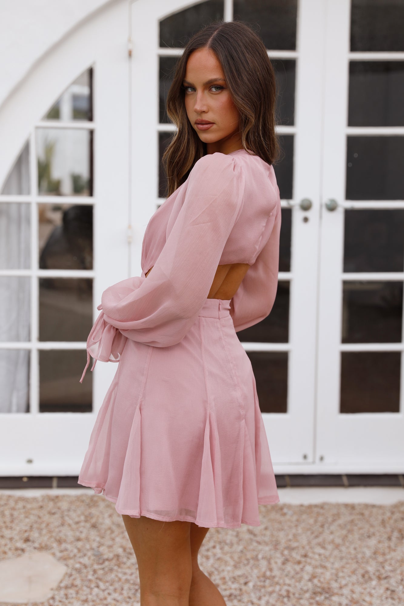 Athenia Dress Pink