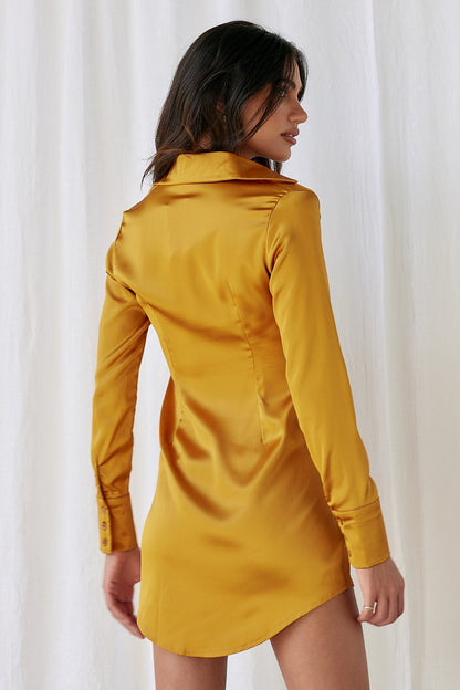 Be My Thriller Dress Yellow