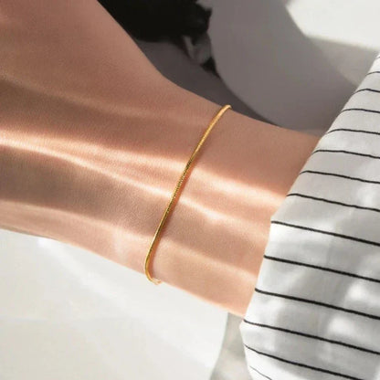 Lina Gold Snake Chain Bracelet