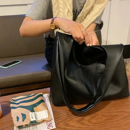 Norie Faux Leather Shoulder Bag