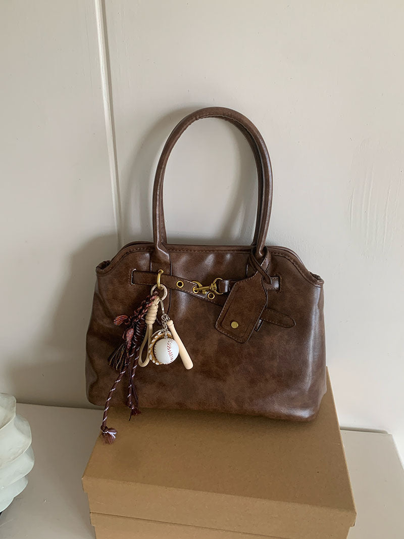 Ripley Briefcase Faux Leather Bag