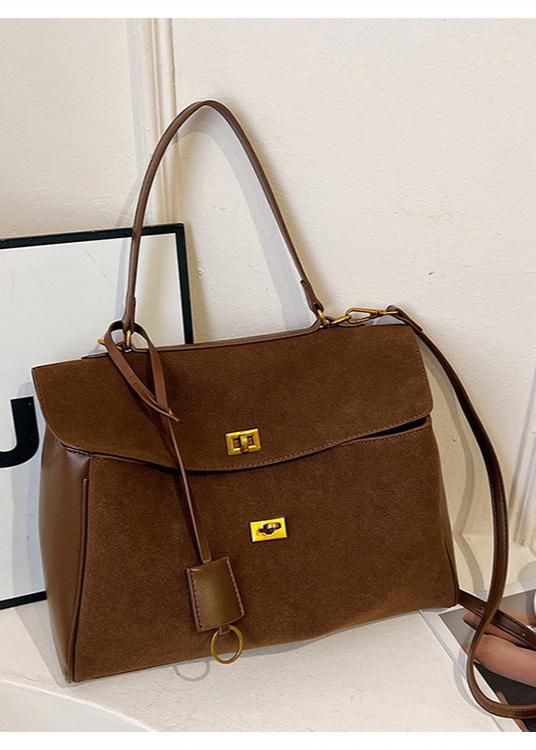 Amelia - StructuRed Top-Handle Satchel