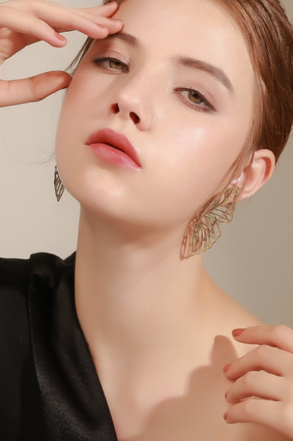 Earrings with Butterfly Wings