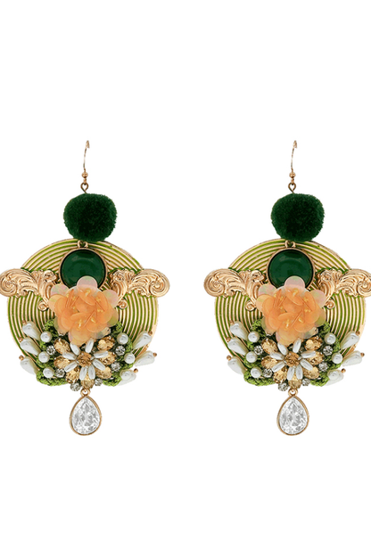 Boho Floral Earrings