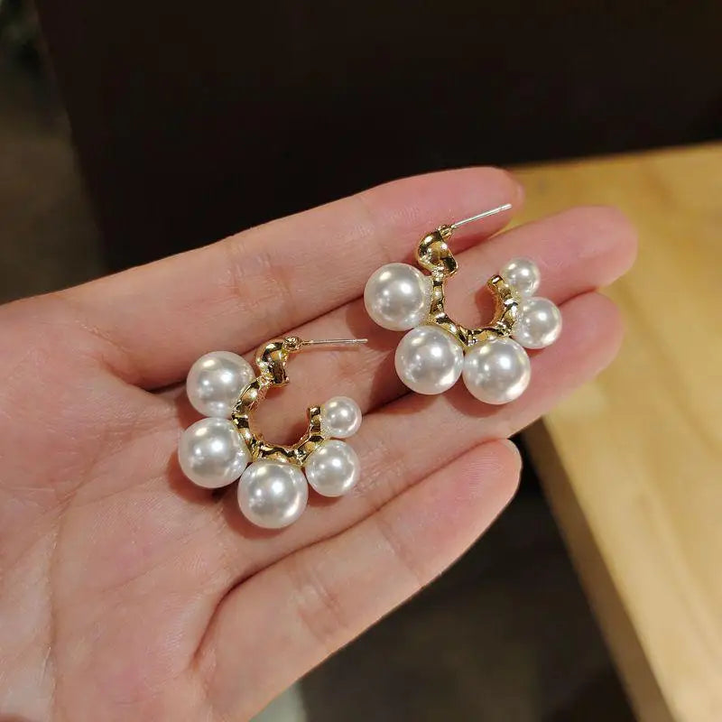 Lizakosht Peach Zircon Bow Earrings for Women Fashion Jewelry Gifts