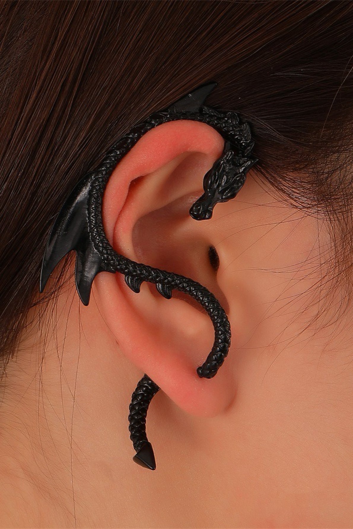 Punk Thorn Decor Ear Cuff Earring