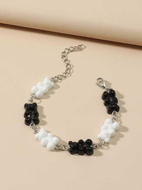 Bear Decor Chain Bracelet for Women