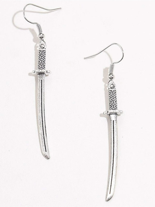 1 Pair Drop Earrings For Halloween Birthday Street Alloy Classic Fashion for Women