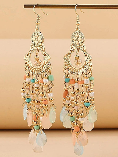 1 Pair Drop Earrings For Birthday Gift Prom Alloy Drop Fashion for Women