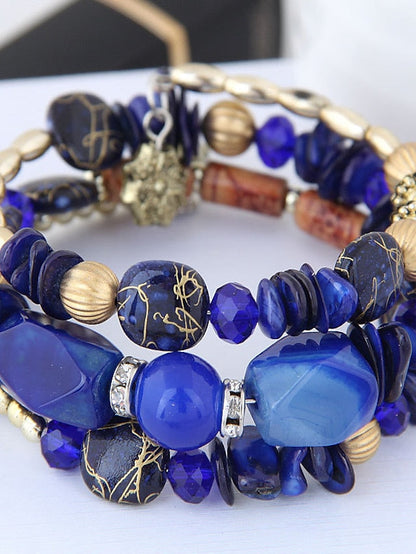 Bracelets Textured Street Geometry Bracelets & Bangles for Women
