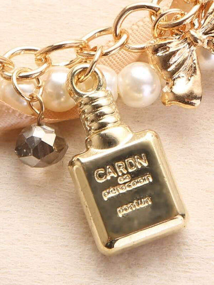 Faux Pearl Beaded Bracelet for Women