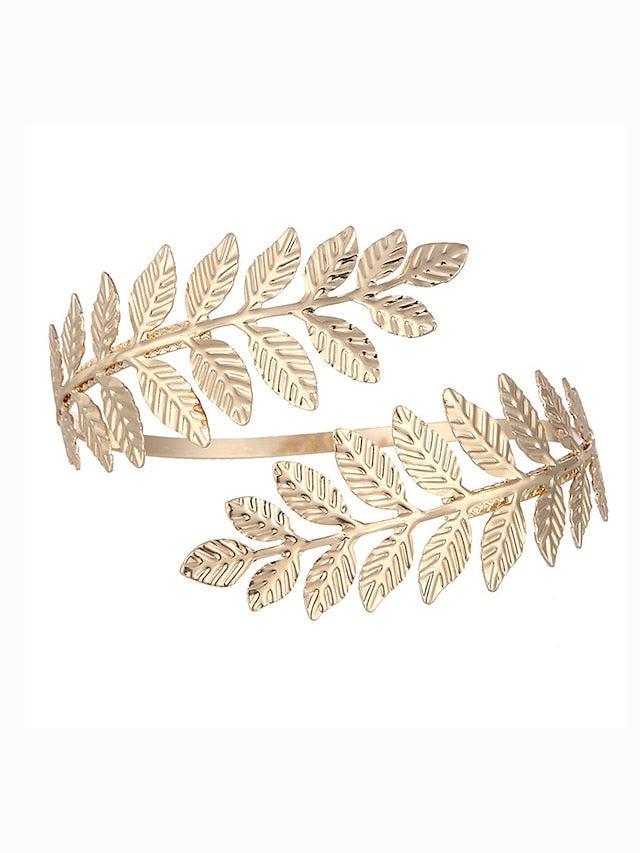 Bangle Fashion Outdoor Leaf Bracelets & Bangles for Women