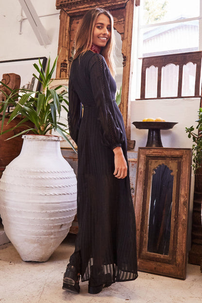 Elixir Of Youth Maxi Dress Black
