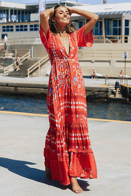 Satellite Of Love Maxi Dress
