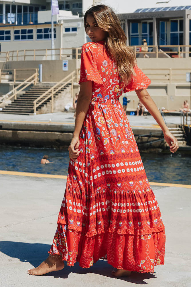 Satellite Of Love Maxi Dress