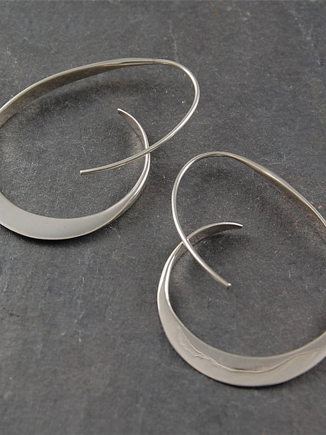Earrings Chic & Modern Street Geometry Earring / Gold / Silver / Fall / Winter / Spring for Women