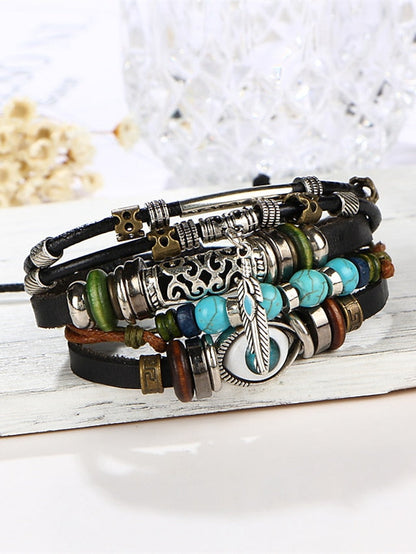 Bracelets Artistic Party Color Block Bracelets & Bangles / Black / Silver / Blue / Fall / Winter for Women
