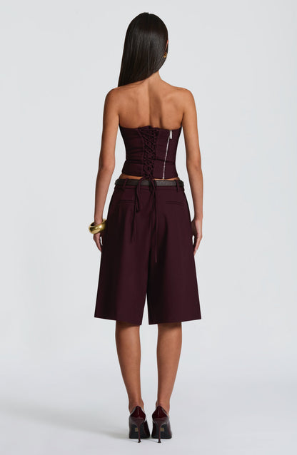 Kerry Top - Plum