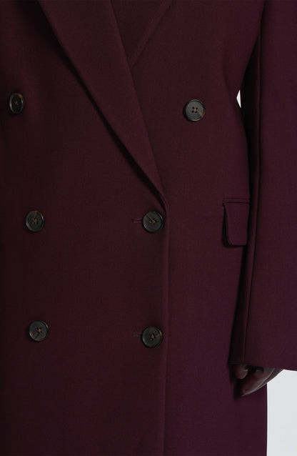 Michelle Coat - Plum