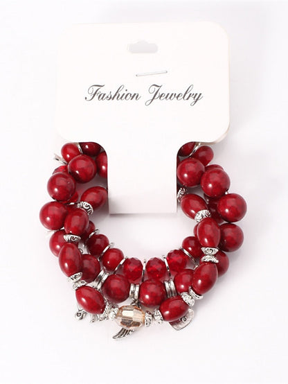 Bracelets Textured Street Heart Bracelets & Bangles for Women