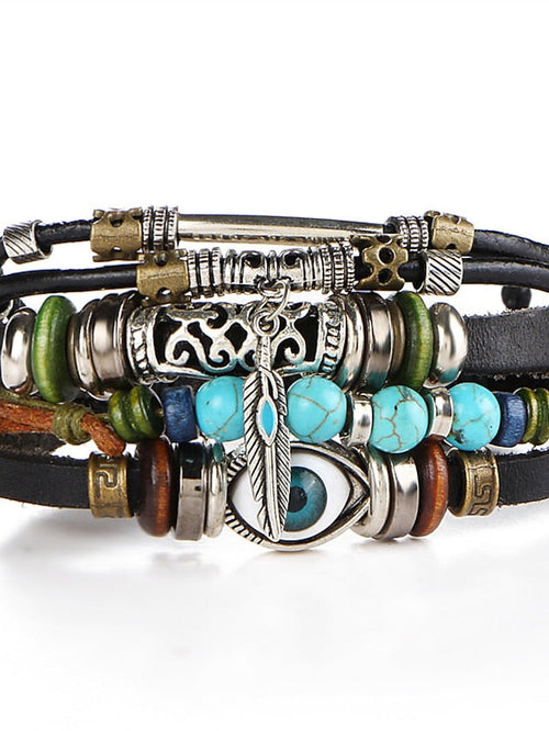 Bracelets Artistic Party Color Block Bracelets & Bangles / Black / Silver / Blue / Fall / Winter for Women