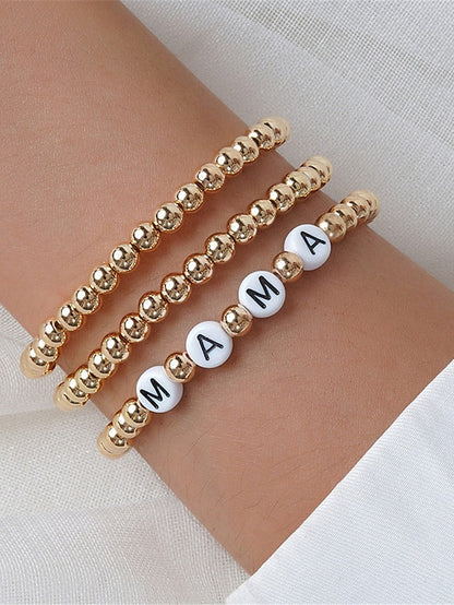 Bracelets Fashion Outdoor Letter Bracelets & Bangles for Women