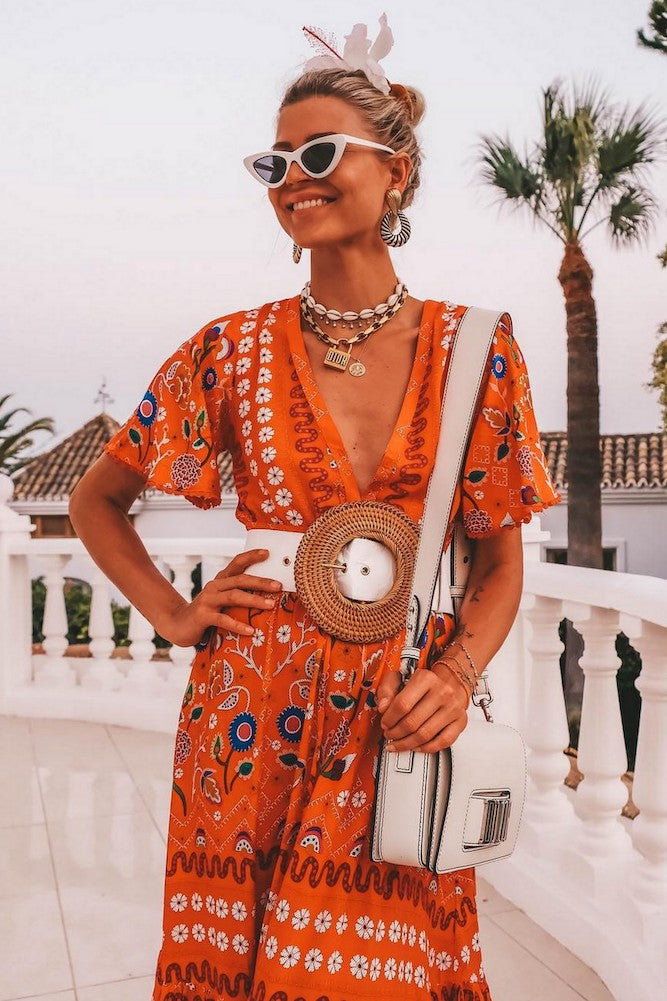 Satellite Of Love Maxi Dress