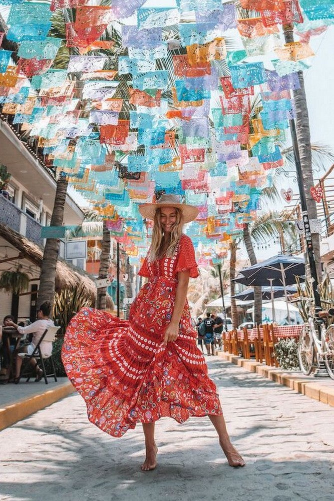 Satellite Of Love Maxi Dress